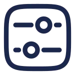 Tuning Square 2 SVG Icon